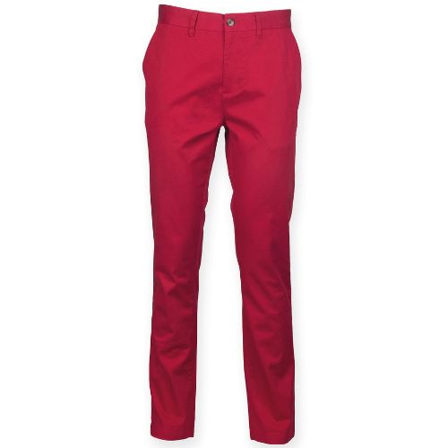 Front Row Stretch Chinos Vintage Red